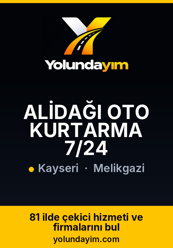 ALİDAĞI OTO KURTARMA 7/24