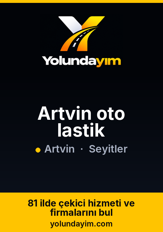 Artvin oto lastik