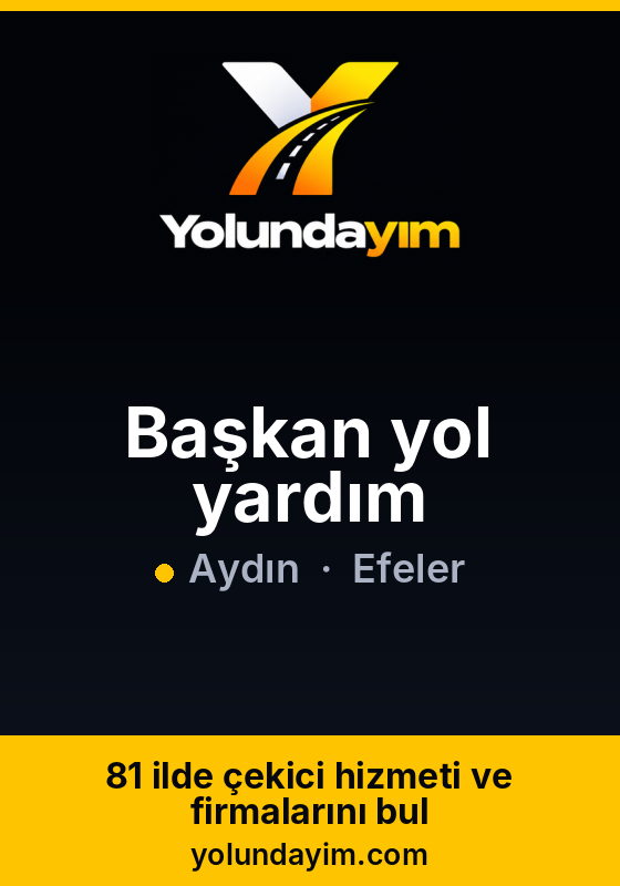 Başkan yol yardım