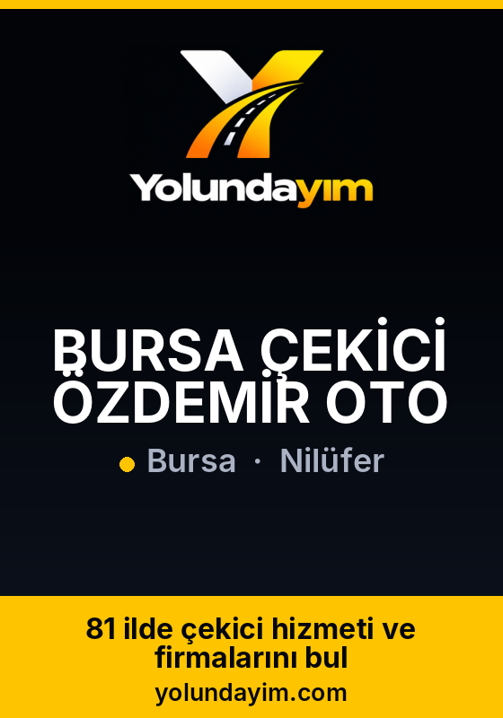 BURSA ÇEKİCİ ÖZDEMİR OTO