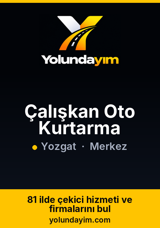 Çalışkan Oto Kurtarma