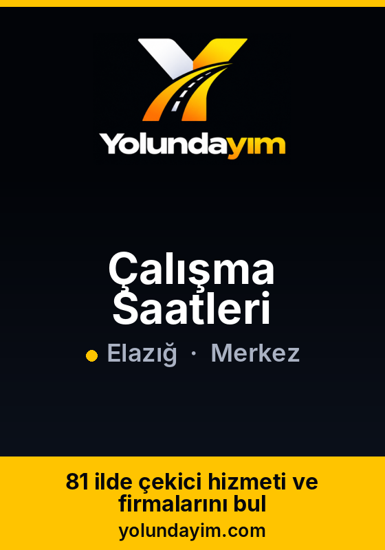 Çalışma Saatleri