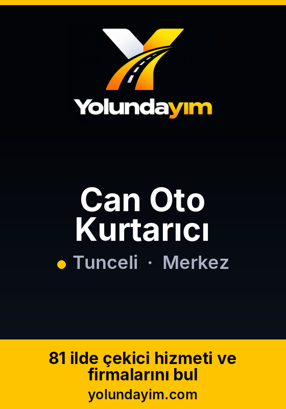 Can Oto Kurtarıcı