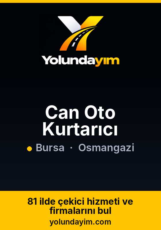 Can Oto Kurtarıcı