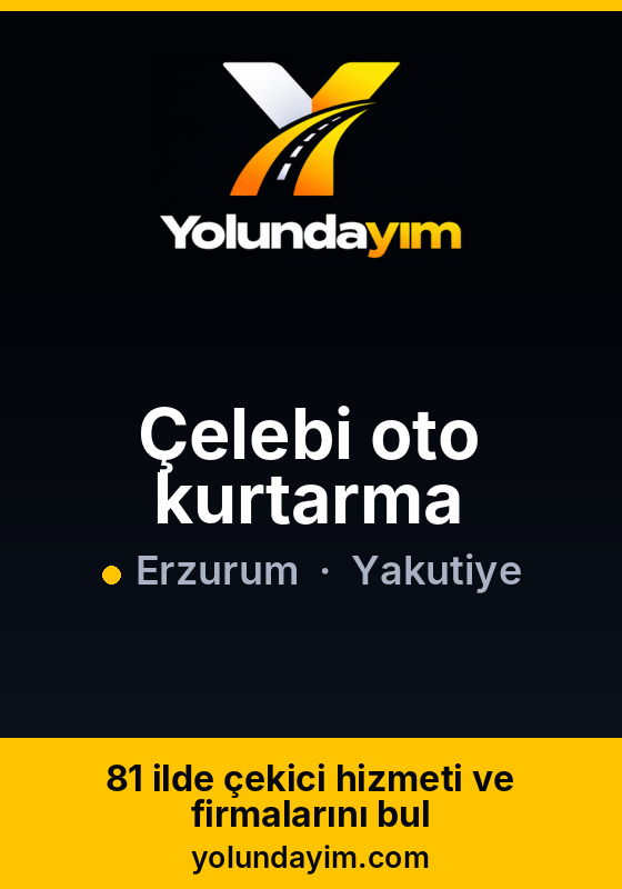 Çelebi oto kurtarma