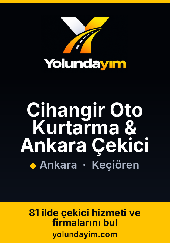 Cihangir Oto Kurtarma & Ankara Çekici