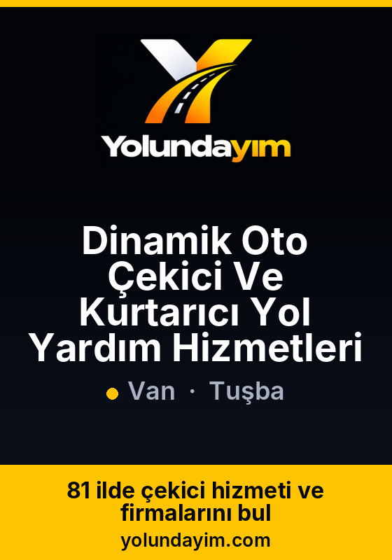 Dinamik Oto Çekici Ve Kurtarıcı Yol Yardım Hizmetleri