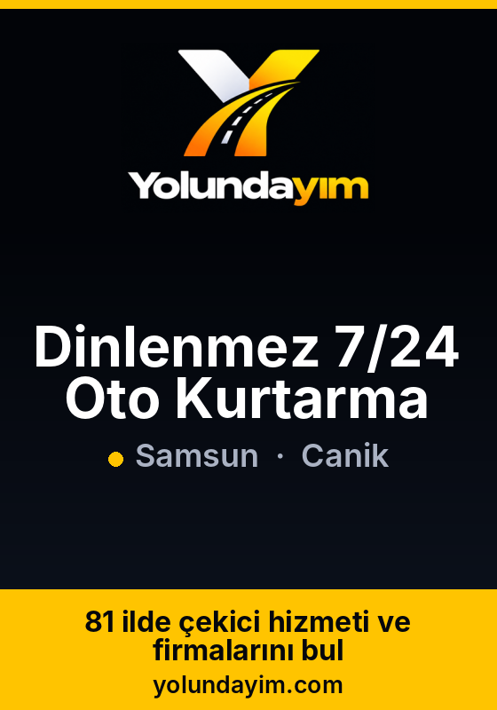 Dinlenmez 7/24 Oto Kurtarma