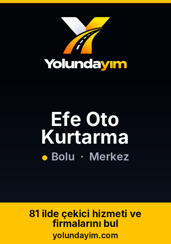 Efe Oto Kurtarma