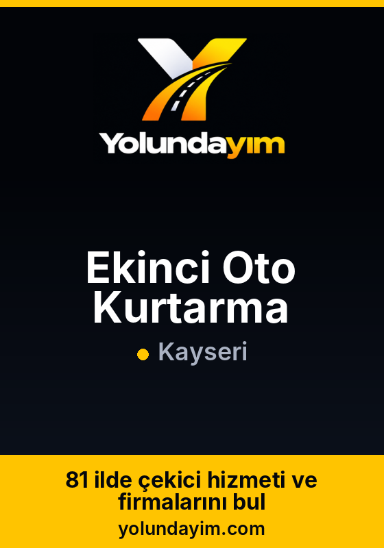 Ekinci Oto Kurtarma