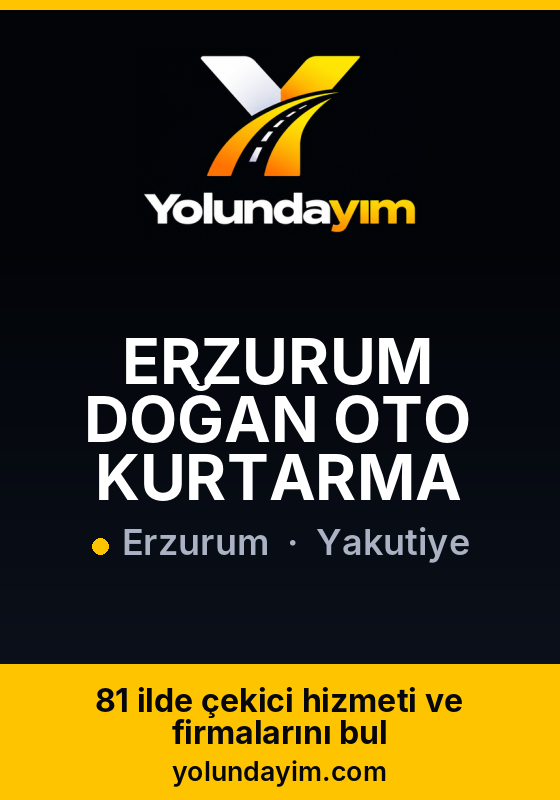 ERZURUM DOĞAN OTO KURTARMA
