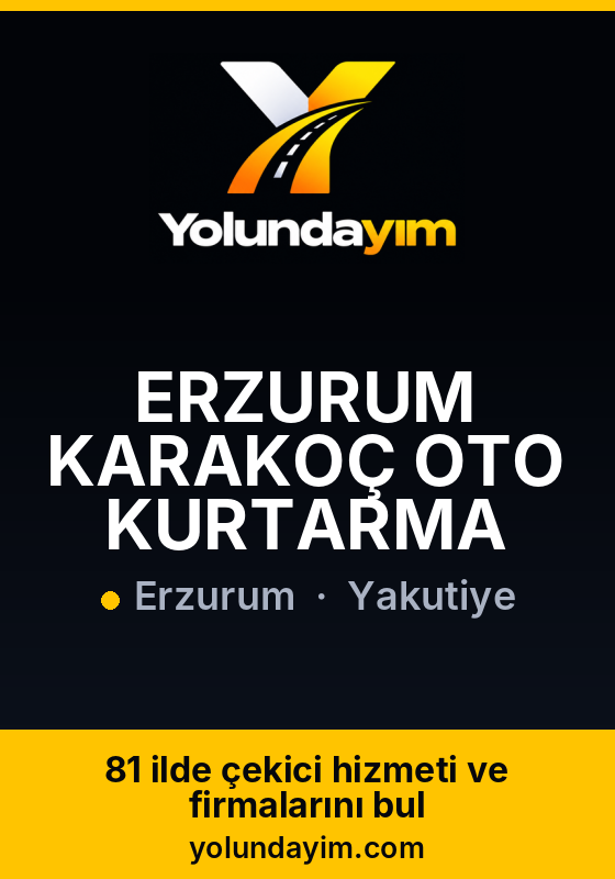 ERZURUM KARAKOÇ OTO KURTARMA