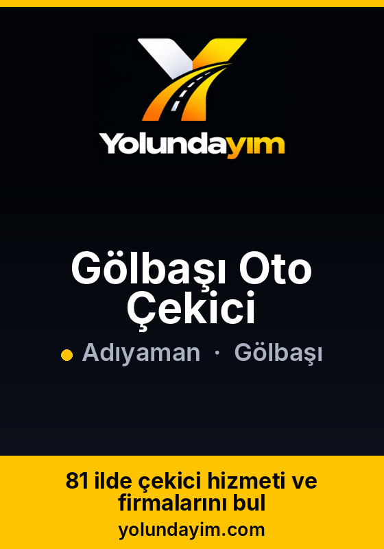 Gölbaşı Oto Çekici