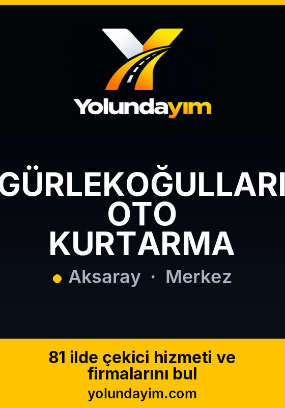 GÜRLEKOĞULLARI OTO KURTARMA