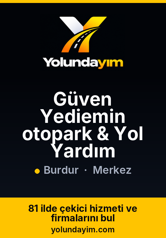 Güven Yediemin otopark & Yol Yardım