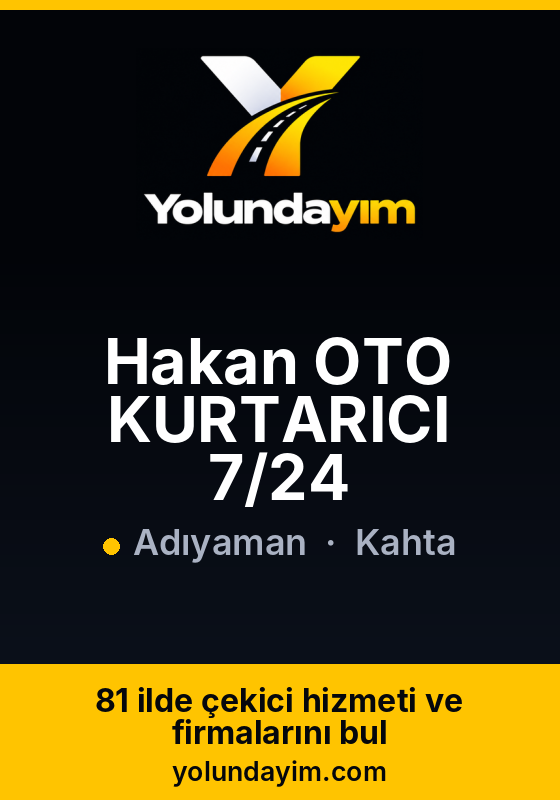 Hakan OTO KURTARICI 7/24