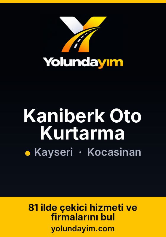 Kaniberk Oto Kurtarma