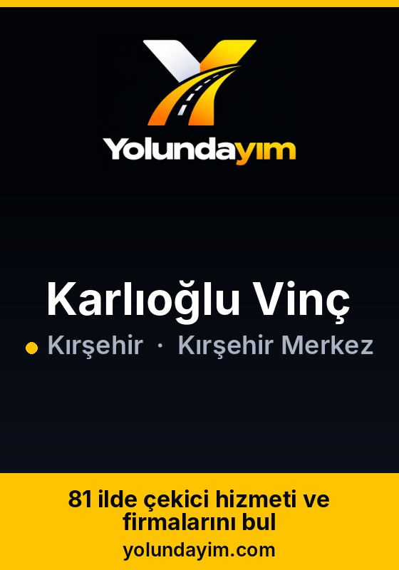 Karlıoğlu Vinç