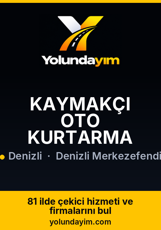 KAYMAKÇI OTO KURTARMA