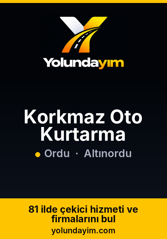 Korkmaz Oto Kurtarma