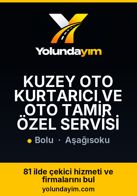 KUZEY OTO KURTARICI VE OTO TAMİR ÖZEL SERVİSİ