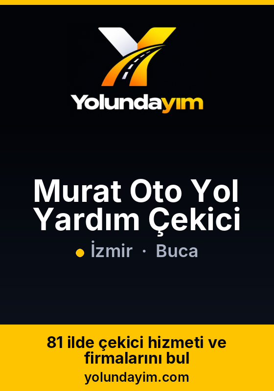 Murat Oto Yol Yardım Çekici
