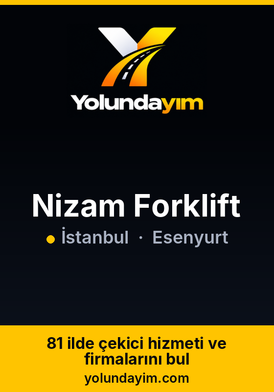 Nizam Forklift