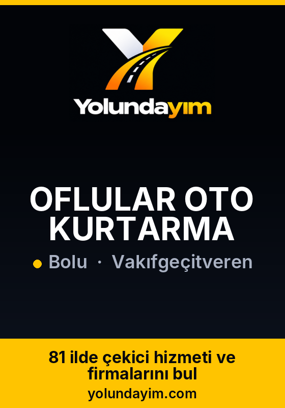 OFLULAR OTO KURTARMA