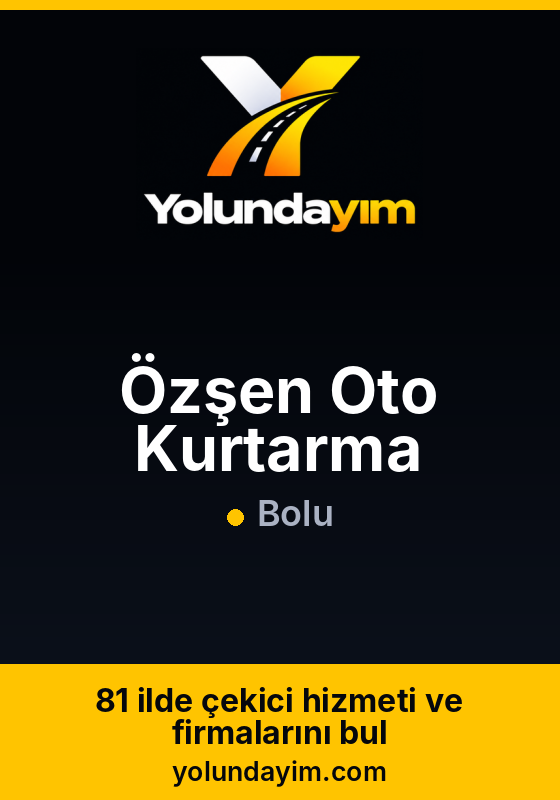 Özşen Oto Kurtarma