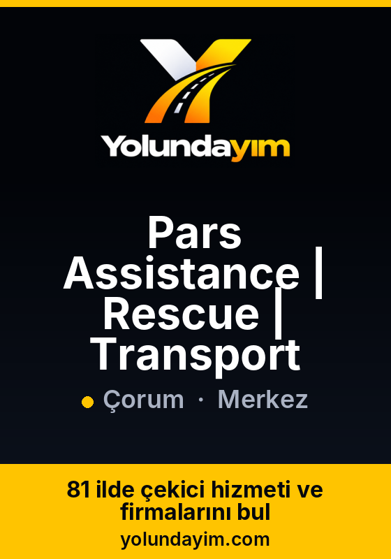 Pars Assistance | Rescue | Transport