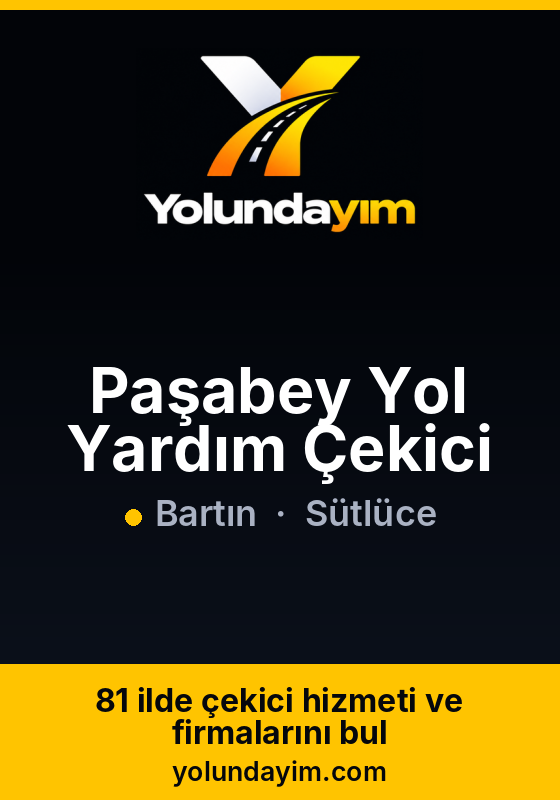 Paşabey Yol Yardım Çekici