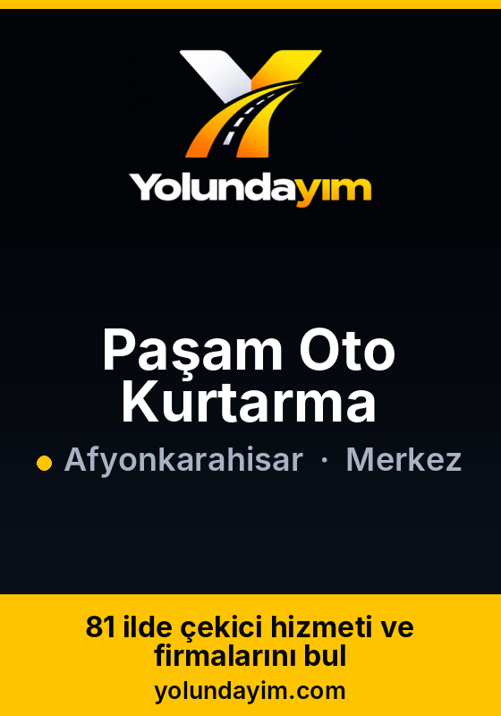 Paşam Oto Kurtarma