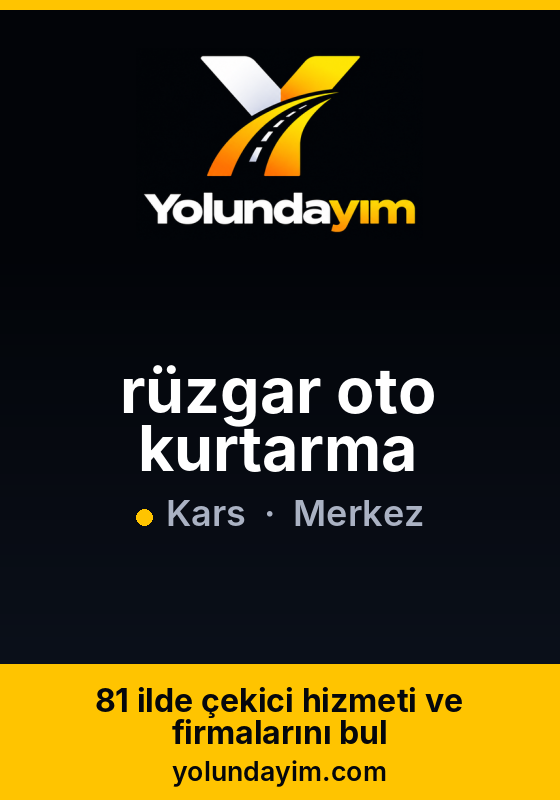 rüzgar oto kurtarma