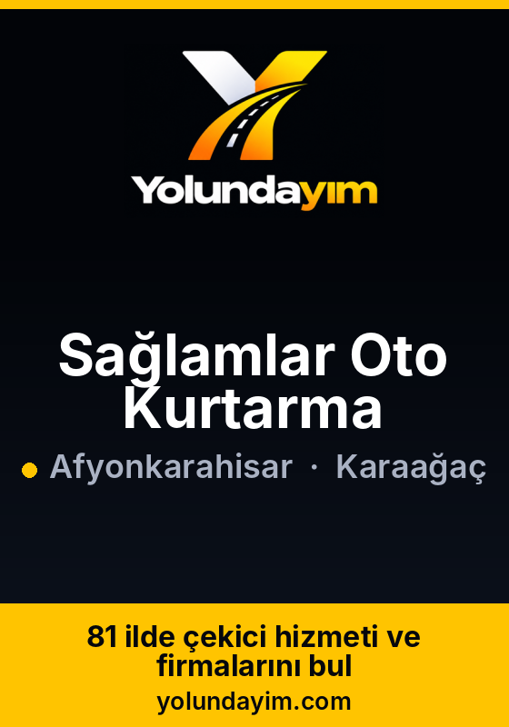 Sağlamlar Oto Kurtarma