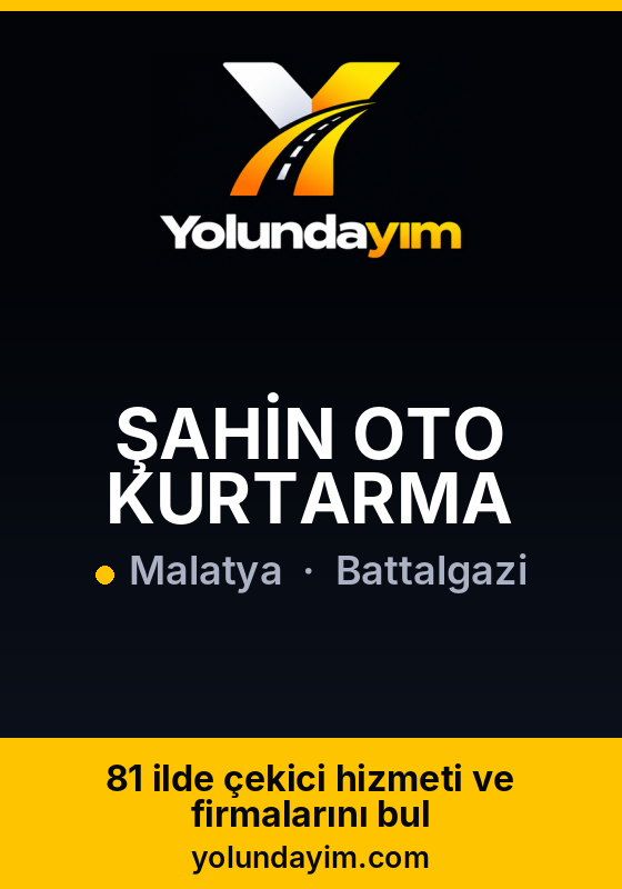ŞAHİN OTO KURTARMA