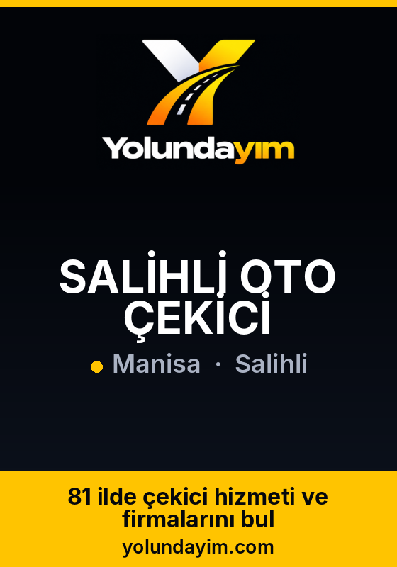 SALİHLİ OTO ÇEKİCİ