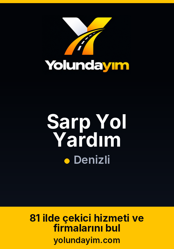 Sarp Yol Yardım