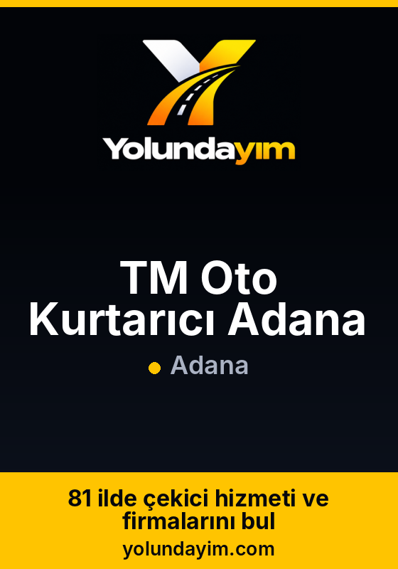 TM Oto Kurtarıcı Adana
