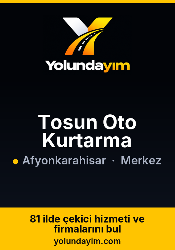 Tosun Oto Kurtarma