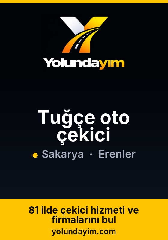 Tuğçe oto çekici