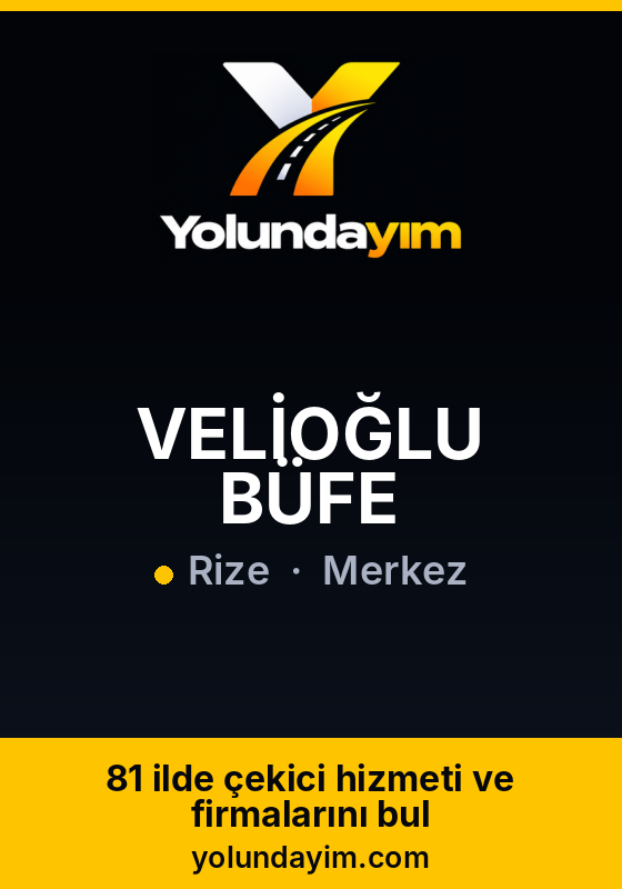 VELİOĞLU BÜFE
