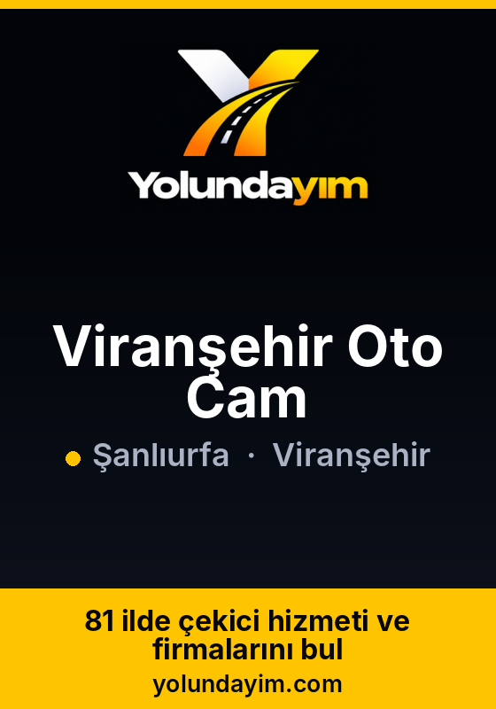 Viranşehir Oto Cam