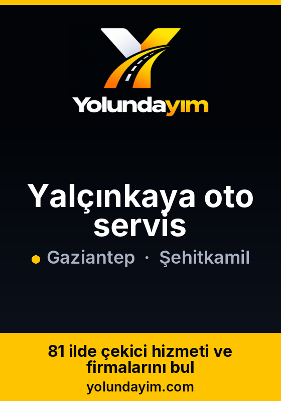 Yalçınkaya oto servis