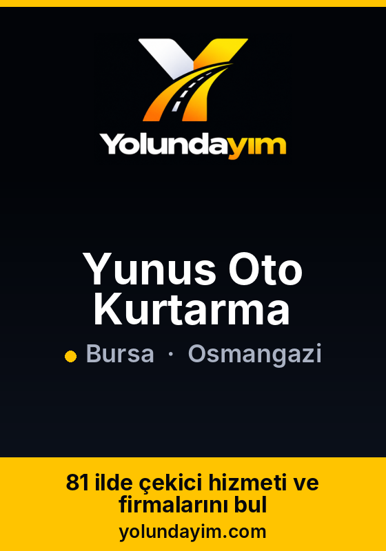 Yunus Oto Kurtarma